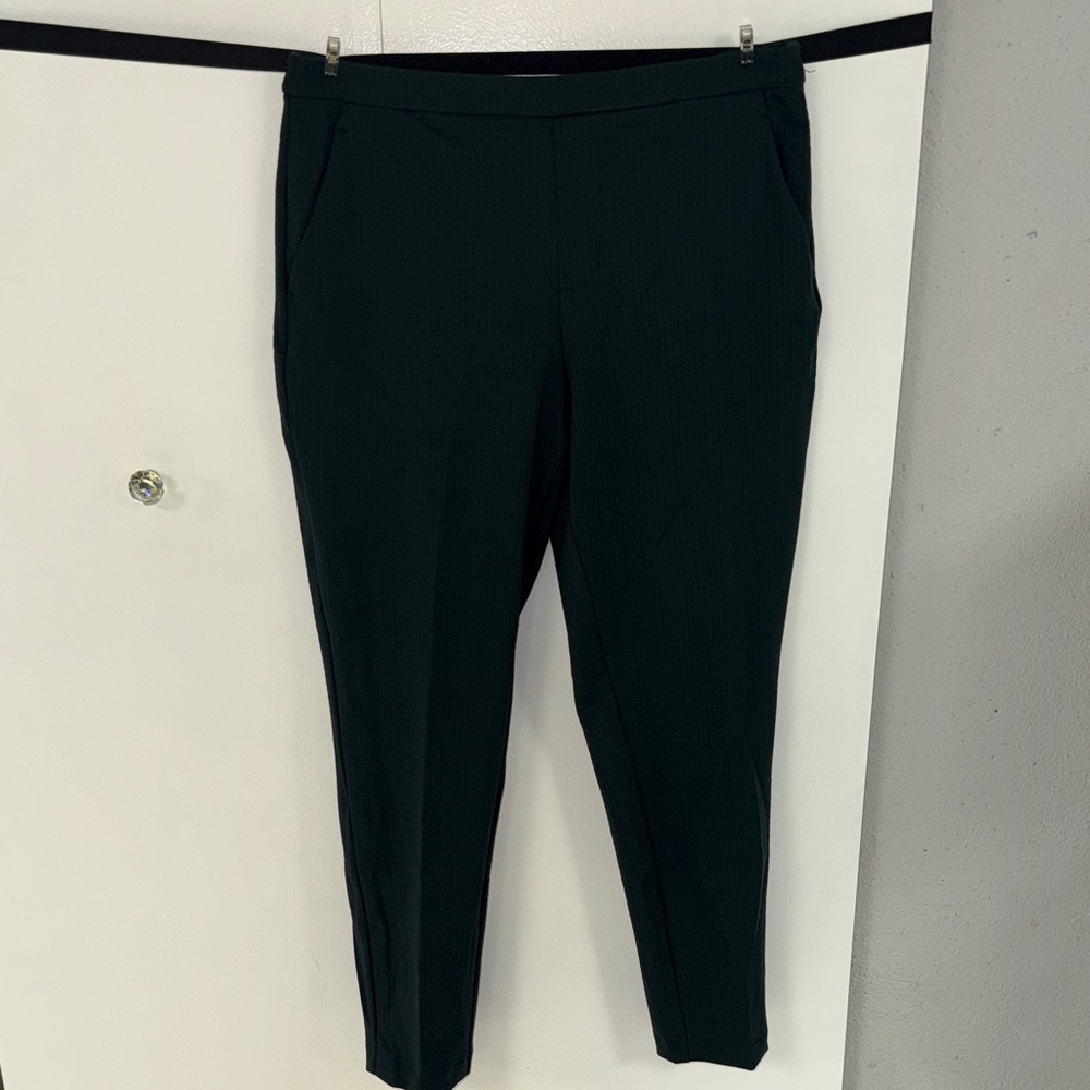 Liverpool Dark Green Ankle Pants